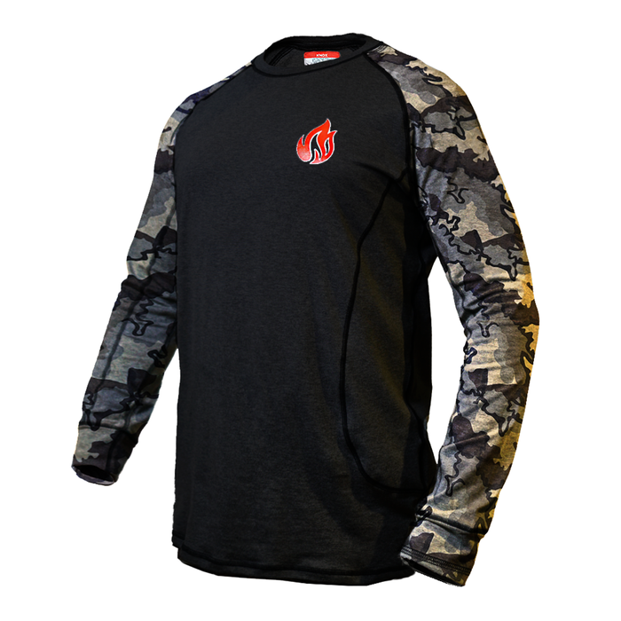Knox FR Long Sleeve Flame Resistant Crew Work Camo T-Shirt