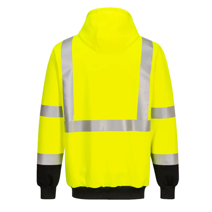 PORTWEST® High Visibility Two Tone Hooded Sweatshirt - UB324