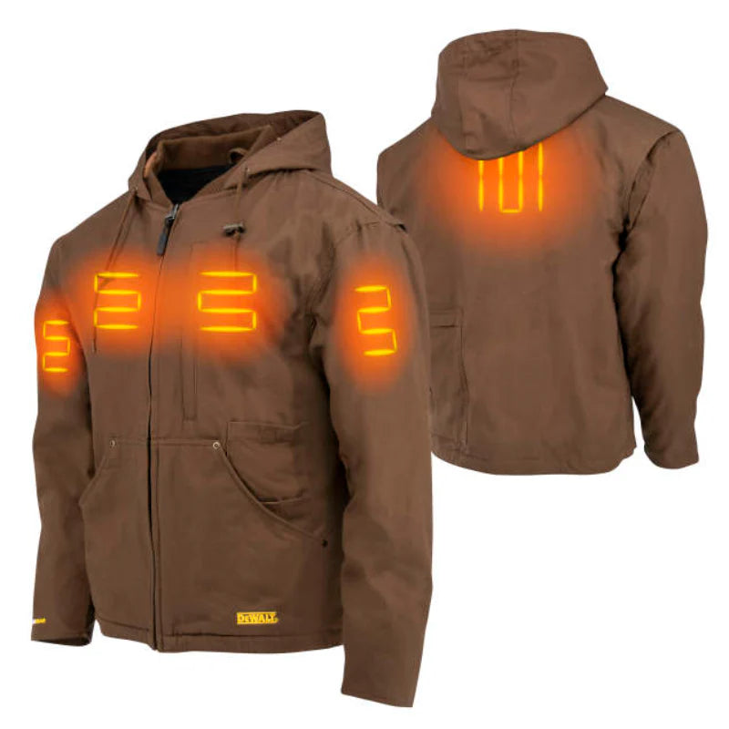 Heated work jackets