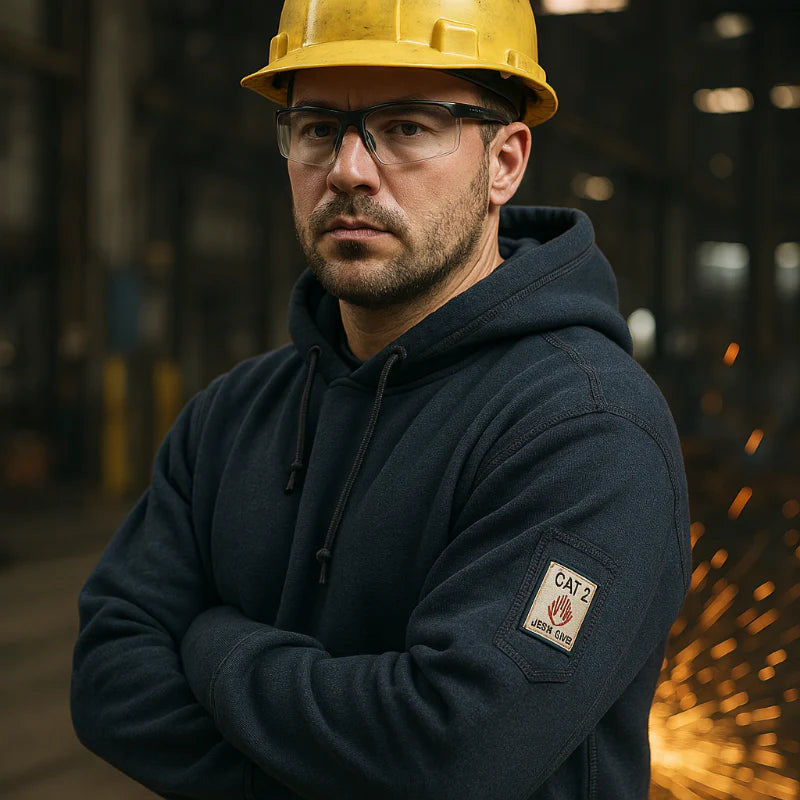 fr hoodie flame resistant hooded sweatshirt