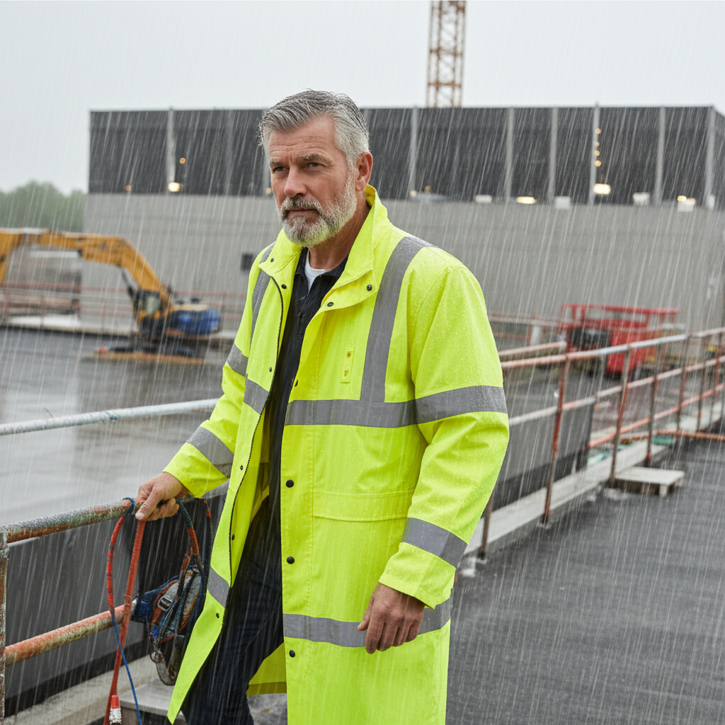 high visibility rain jackets