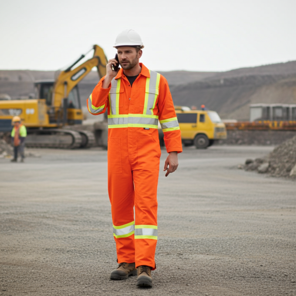 high visibility coverall jumpsuits
