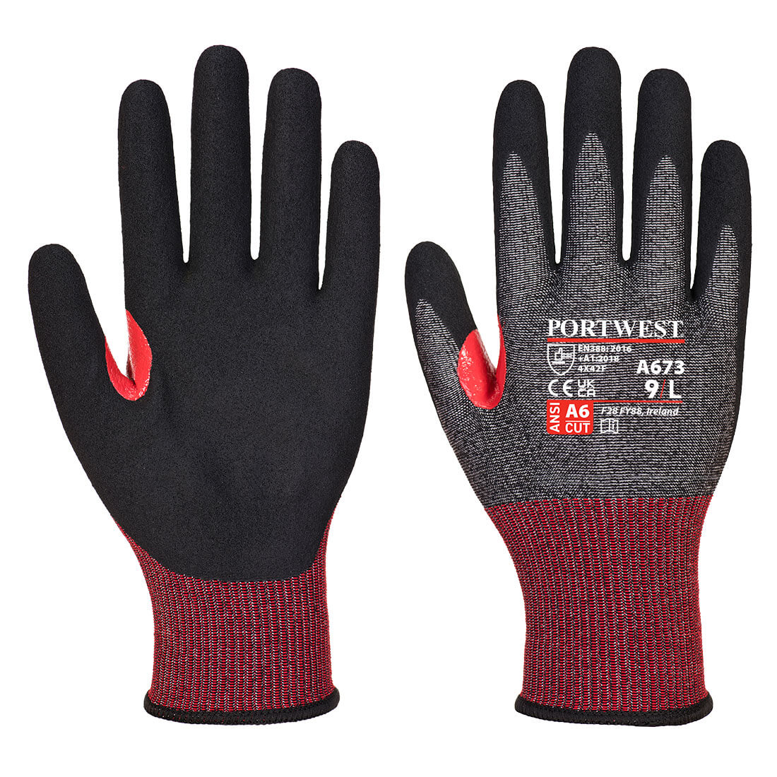 portwest cut resistant gloves for work and safety