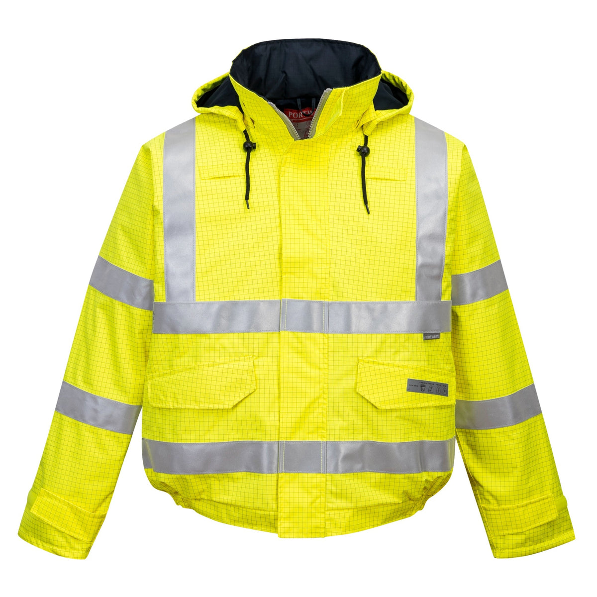Unisex Hi Vis Pro Packaway Reflecterende Work Jacket (Oranje) REGATTA