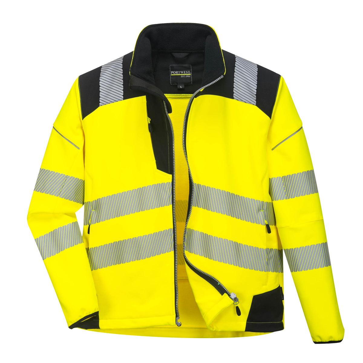 Shell Visible Jacket Hi Vis Soft Shell Jackets – Flexible, Weather-Resistant Visibility ...