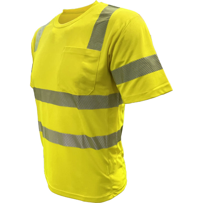 Reflective Apparel™ EcoChill Short Sleeve Hi-Vis Shirt – Type R ANSI Class 3 – 104CMPS