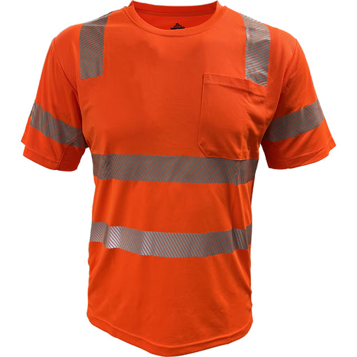 Reflective Apparel™ EcoChill Short Sleeve Hi-Vis Shirt – Type R ANSI Class 3 – 104CMPS