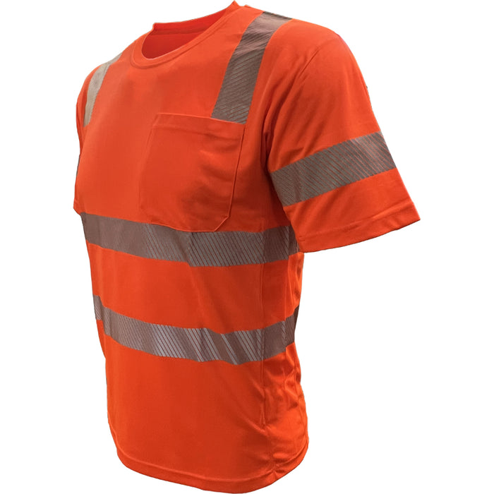 Reflective Apparel™ EcoChill Short Sleeve Hi-Vis Shirt – Type R ANSI Class 3 – 104CMPS