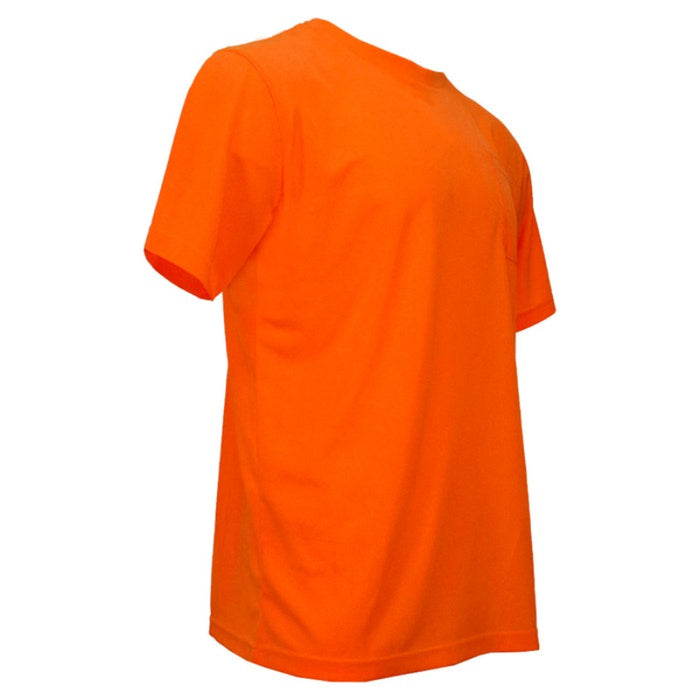 DOME75® DYNAMIC SERIES High Visibility Viz-Dri Short Sleeve Safety T-Shirt - DSS1401