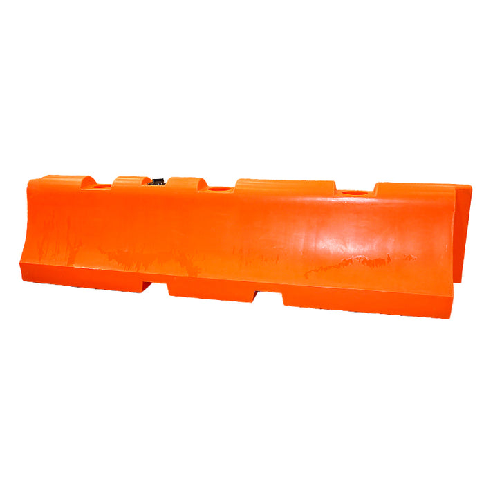 Extra Long Plastic Jersey Water Fill Safety Barrier - 31" H X 120" L X 24" W - 155 LBS Unfilled