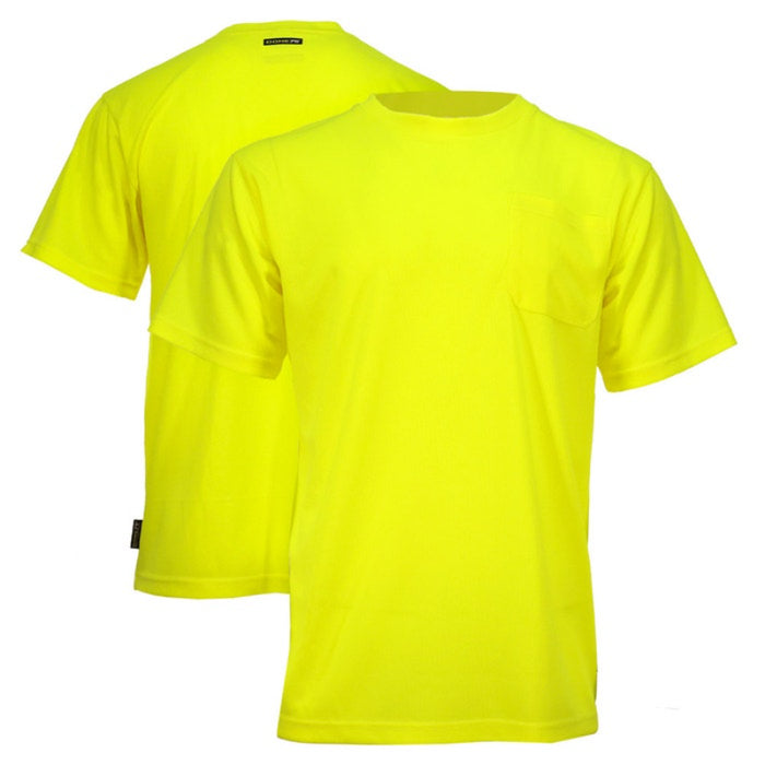 DOME75® DYNAMIC SERIES High Visibility Viz-Dri Short Sleeve Safety T-Shirt - DSS1401