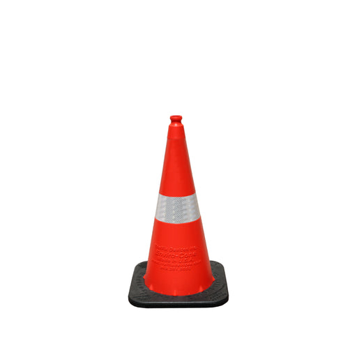 Enviro Cone 28" Traffic Cone - Lime - 3 Lbs - 4" 3M Reflective Collar