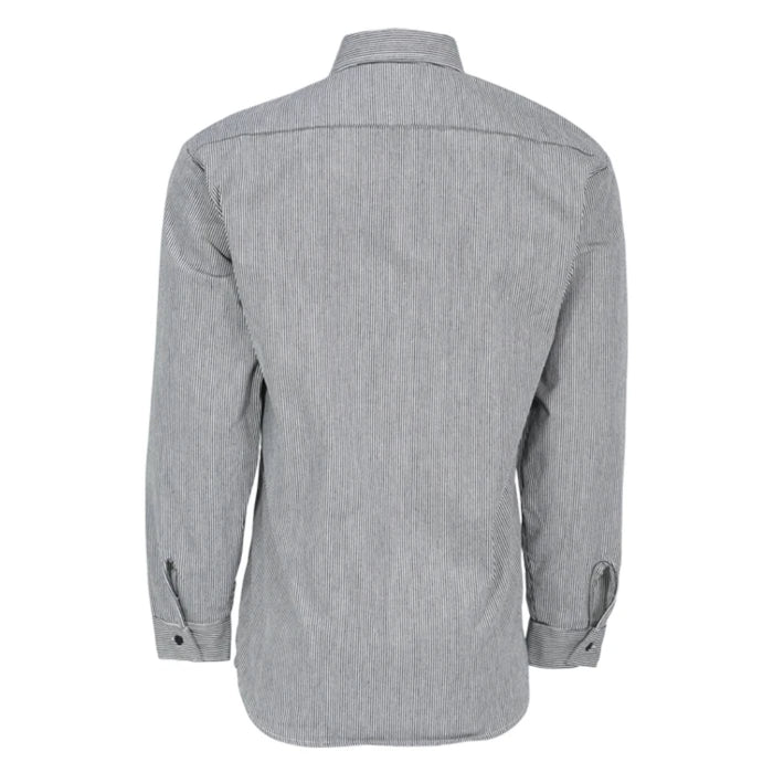 Big Bill Long-Sleeve Hickory Shirt with Half-Zip - 183