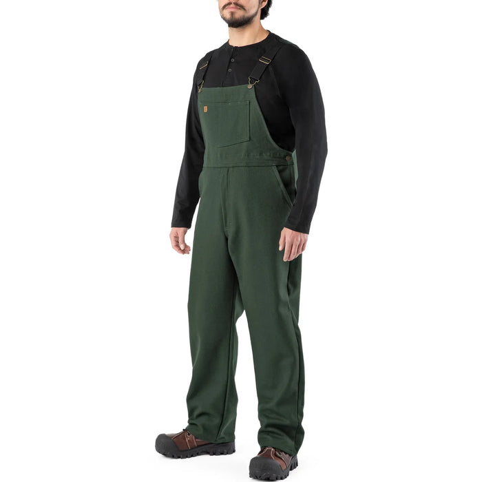 Big Bill 24 OZ Recycled Wool Bib Overall Green - 194