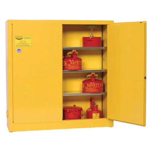 safety-storage-cabinet-24-gallon-flammable-2-manual-doors-3-shelves-yellow