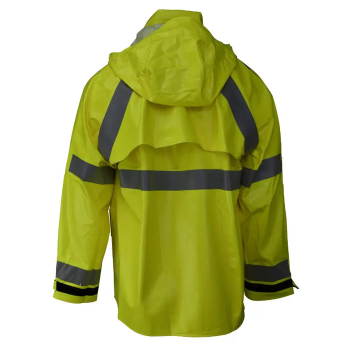Neese High Visibility Safety Jacket - Tuck Away Hood - ANSI Class 3 Type R - 227AJ