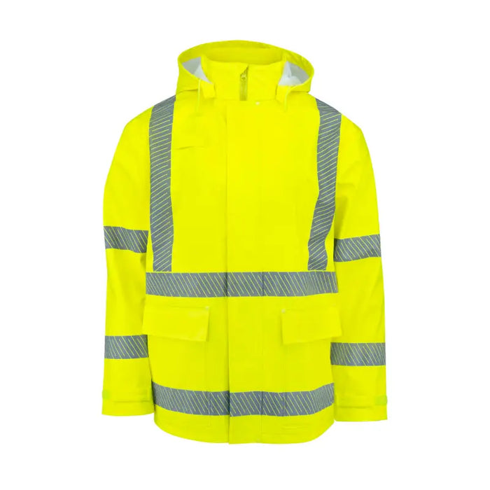 Neese High Visibility Safety Jacket - ANSI Class 3 Type R - Detachable Hood - 237AJ