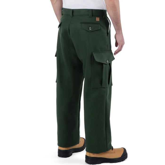 Big Bill® Cargo Wool Blend Water Repellant Pants - Green - 234