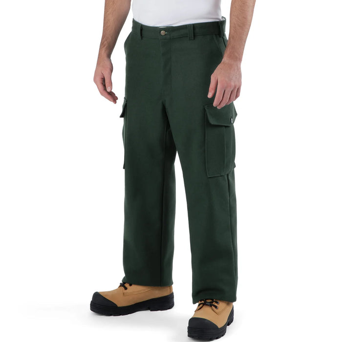 Big Bill® Cargo Wool Blend Water Repellant Pants - Green - 234