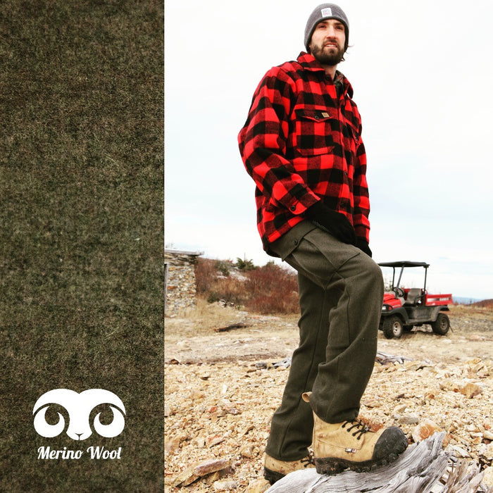 Big Bill® Merino Wool Cargo Pants - Green - 234MER