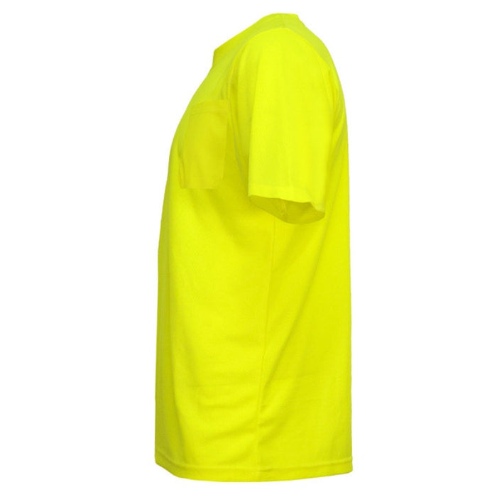 DOME75® DYNAMIC SERIES High Visibility Viz-Dri Short Sleeve Safety T-Shirt - DSS1401