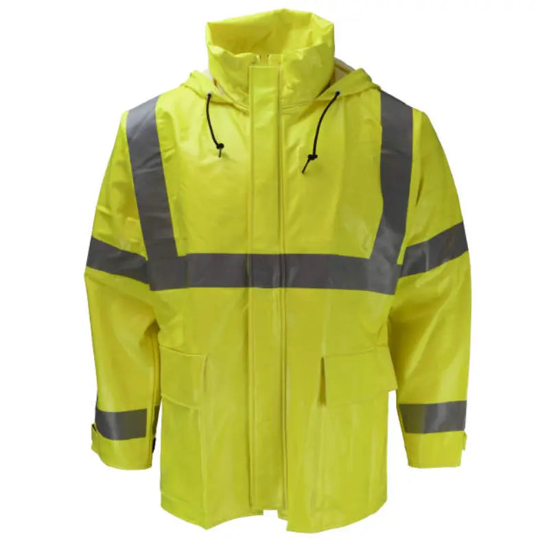 Neese High Visibility Safety Rain Jacket - ANSI Class 3 Type R - 267AJ ...