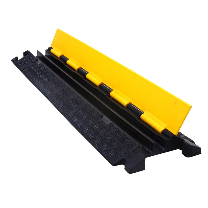 ATLAS Cable Protector Ramp - 2 Channels - Yellow / Black - CP9972