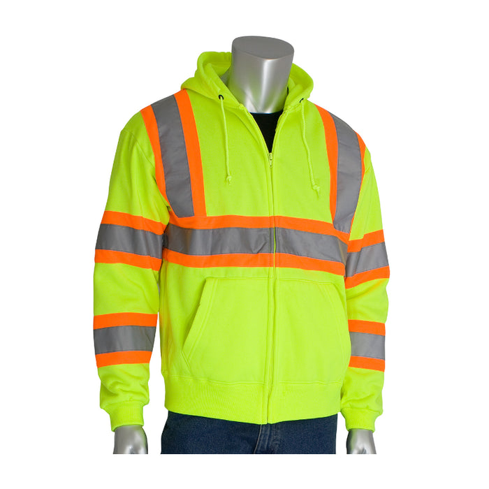 PIP® High Visibility ANSI Type R Class 3 Two-Tone Hoodie – 323-HSSP