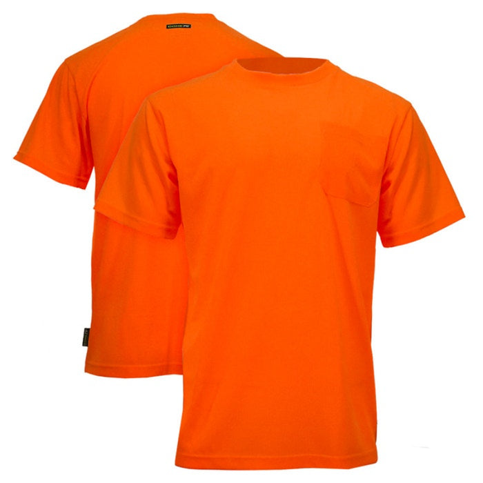 DOME75® DYNAMIC SERIES High Visibility Viz-Dri Short Sleeve Safety T-Shirt - DSS1401