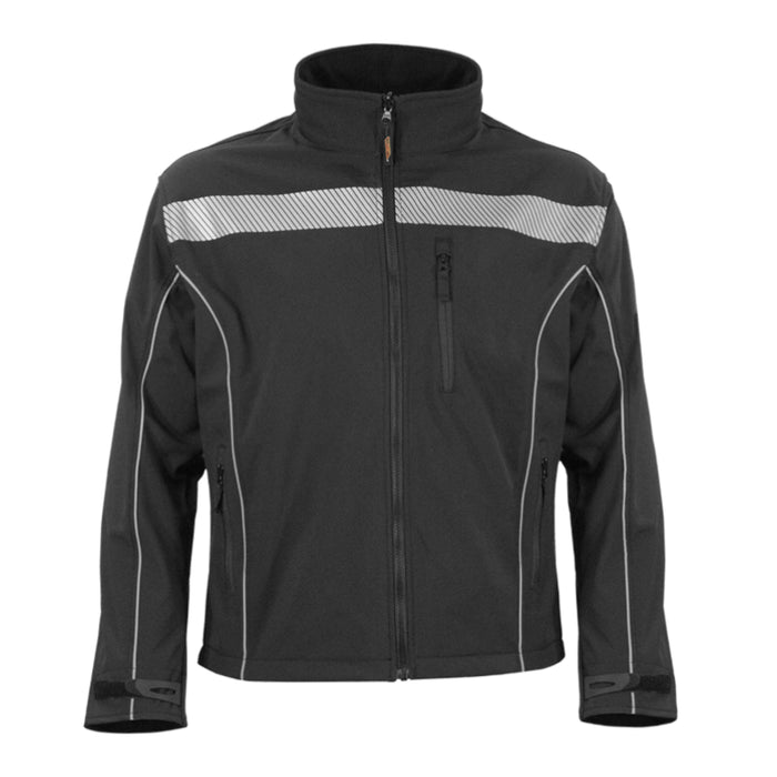 Reflective Apparel™ Soft Shell Jacket with Brushed Fleece Lining – 451CT