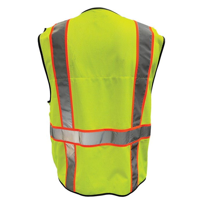 Reflective Apparel™ Two-Tone Mesh Safety Vest – Type R ANSI Class 3 - 515CS