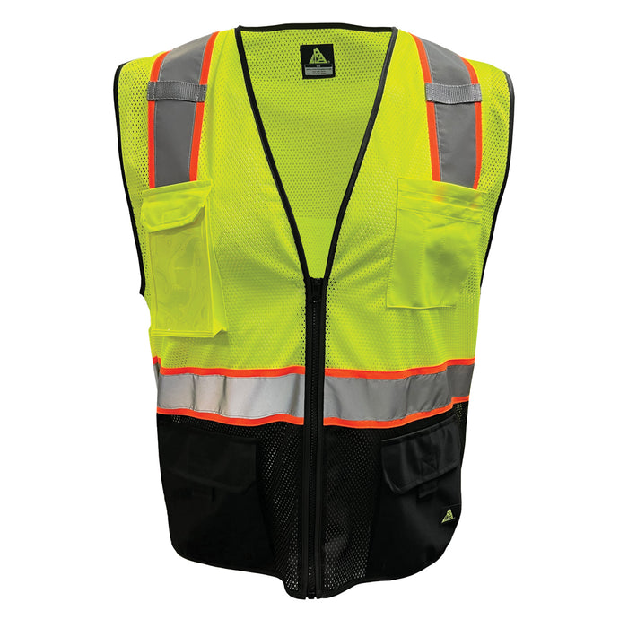 Reflective Apparel™ Two-Tone Mesh Safety Vest – Type R ANSI Class 3 - 515CS