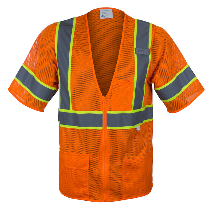 Reflective Apparel™ Two-Tone Value Mesh Vest – Type R ANSI Class 3 – 588ET
