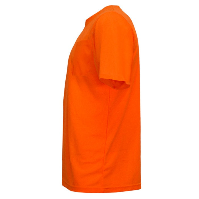 DOME75® DYNAMIC SERIES High Visibility Viz-Dri Short Sleeve Safety T-Shirt - DSS1401