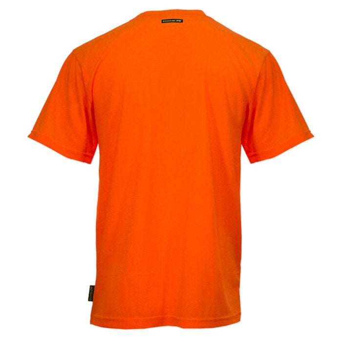 DOME75® DYNAMIC SERIES High Visibility Viz-Dri Short Sleeve Safety T-Shirt - DSS1401