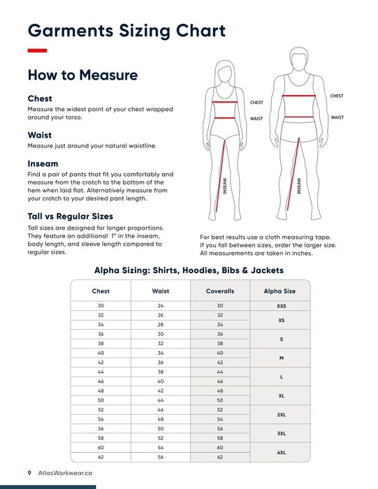 Atlas Guardian® FR / ARC Flash Insulated Bibs - 2192 Tall