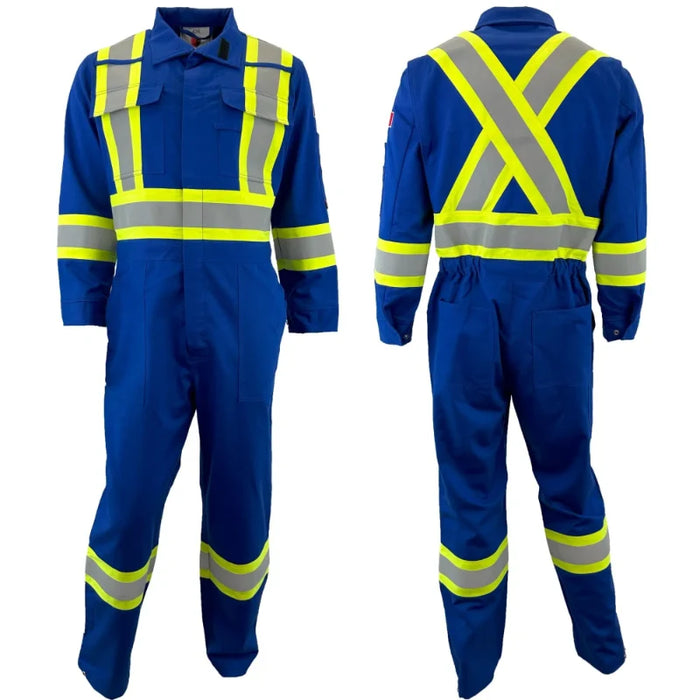 Atlas Guardian® FR / ARC Flash Hi Vis 4" Striped Coveralls - 1074 Tall