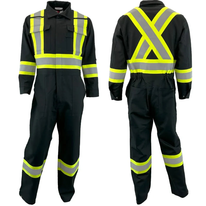 Atlas Guardian® FR / ARC Flash Hi Vis 4" Striped Coveralls - 1074