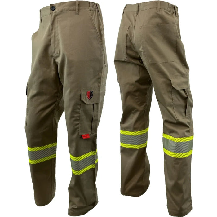 Atlas Guardian® FR / Arc Flash Hi Vis Cargo Pants - Khaki - 4054KK