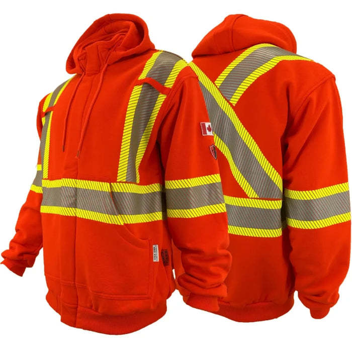 Atlas Guardian® FR / Arc Flash Hoodies with Segmented Stripes - 402