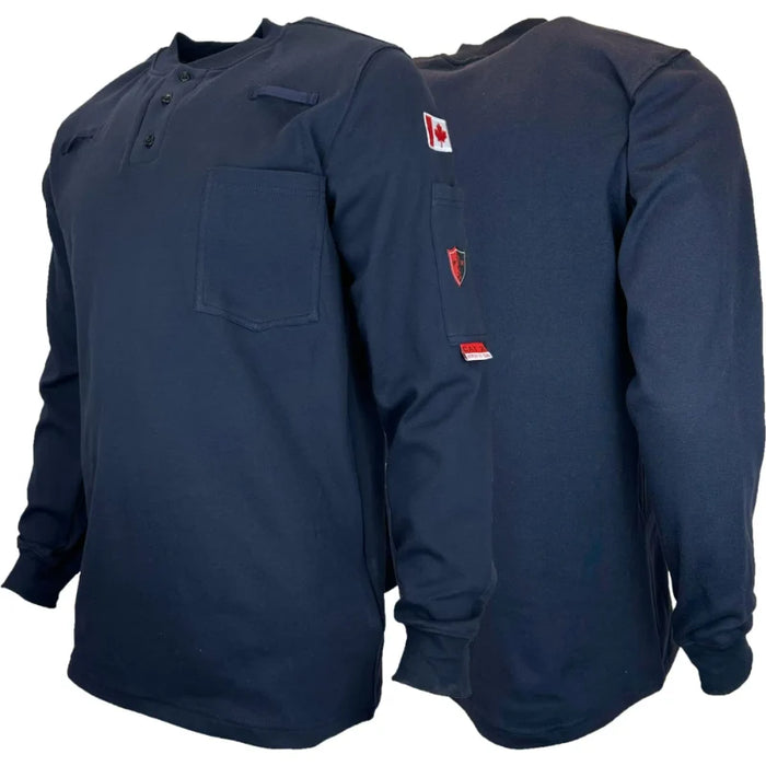 Atlas Guardian® FR / Arc Flash Long Sleeve Henley Shirts - 403