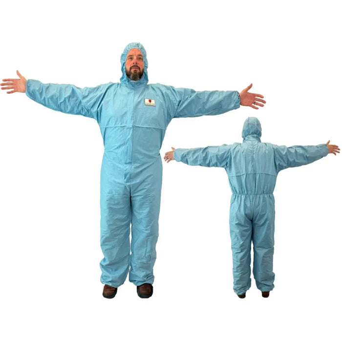 Atlas Guardian® Pro Disposable FR Coveralls - Blue - 25 Pcs - 1290B