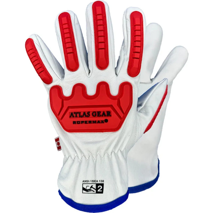 Atlas RoperMax® Leather Impact Safety Gloves - 803