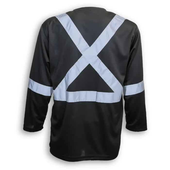 Big K Clothing® High Visibility Long Sleeve Safety T-Shirt  - BK6012