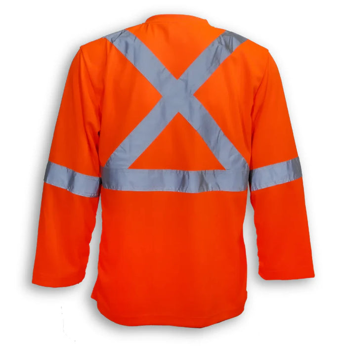 Big K Clothing® High Visibility Long Sleeve Safety T-Shirt  - BK6012
