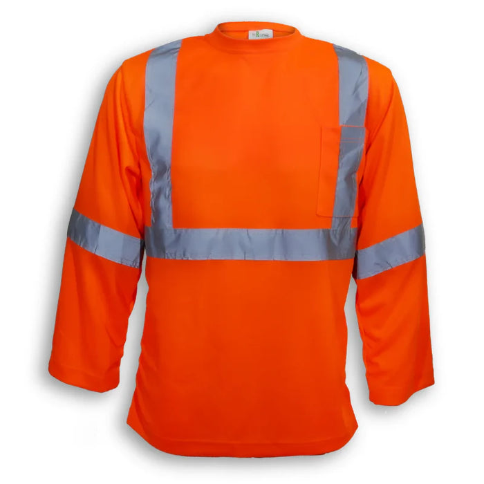 Big K Clothing® High Visibility Long Sleeve Safety T-Shirt  - BK6012