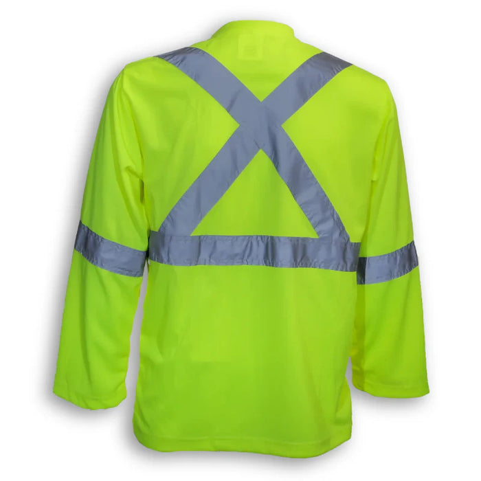 Big K Clothing® High Visibility Long Sleeve Safety T-Shirt  - BK6012