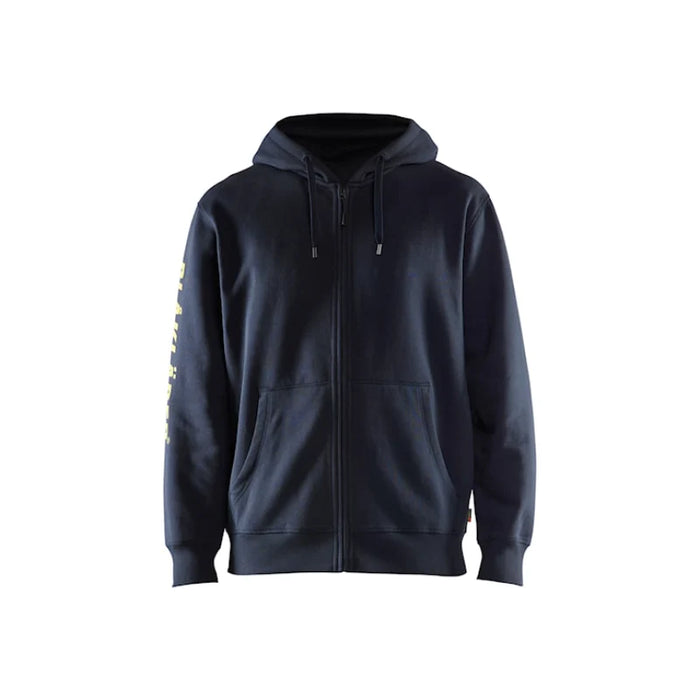 Blaklader® Workwear Branded Hooded Zip-up Work Sweatshirt  - 3445