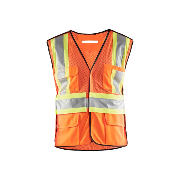 Blaklader® Workwear High Visibility 5-Point Tear Away Safety Vest - Orange - 3138