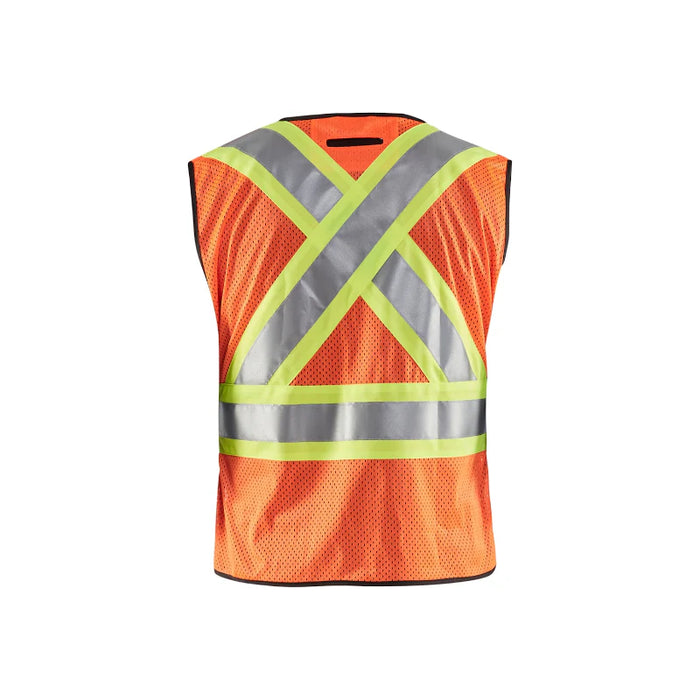 Blaklader® Workwear High Visibility 5-Point Tear Away Safety Vest - Orange - 3138